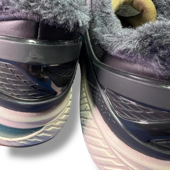 ASICS Gel-Kayano 28 Lite-Show Men’s 11.5 US Black Blue Gray Fur Lining Running - Picture 6 of 11